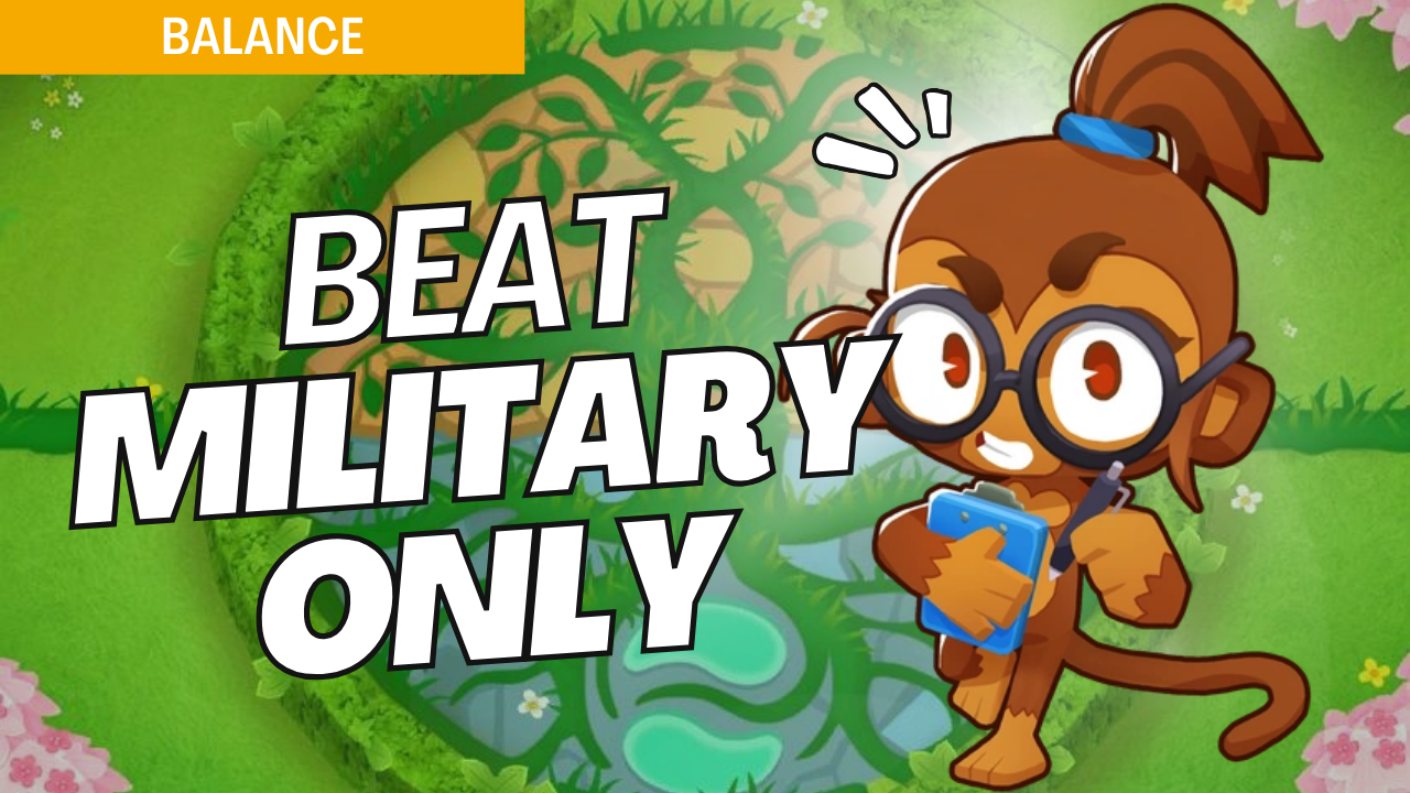 Master Military Only mode on the Balance map in Bloons TD 6 with this targeted guide. Balance’s symmetrical design requires careful tower selection and placement to clear waves efficiently. This guide provides effective strategies for handling each round in Military Only mode on Balance.