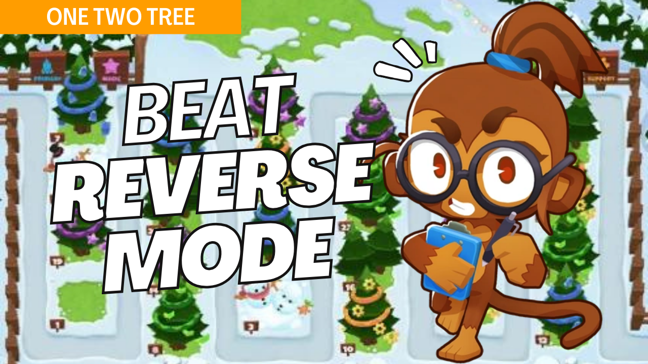 Conquer Reverse mode on the One Two Tree map in Bloons TD 6 with this comprehensive guide. The reverse path on One Two Tree requires well-thought-out tower adjustments to control bloons effectively. This guide offers essential tactics for success on One Two Tree in Reverse mode.