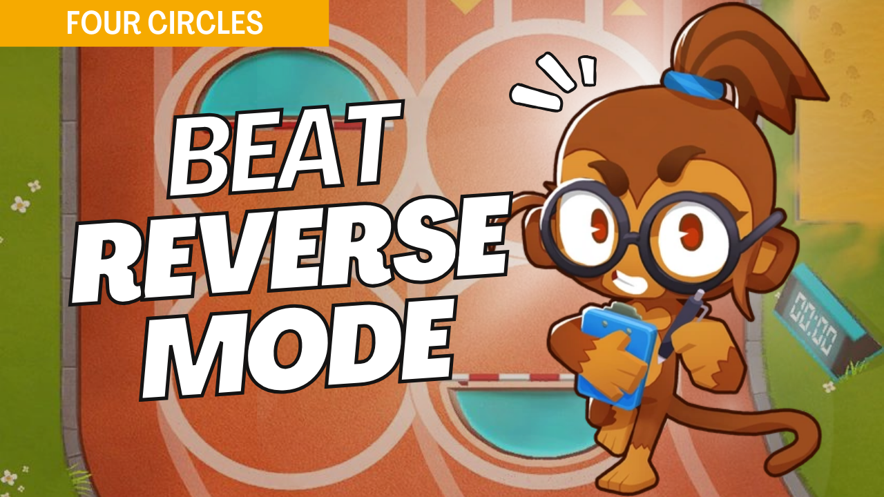 Beat Reverse mode on the Four Circles map in Bloons TD 6 using this complete guide. Four Circles’ circular paths reverse, requiring strategic adjustments in tower setups. This guide provides optimal placements to clear Four Circles efficiently in Reverse mode.