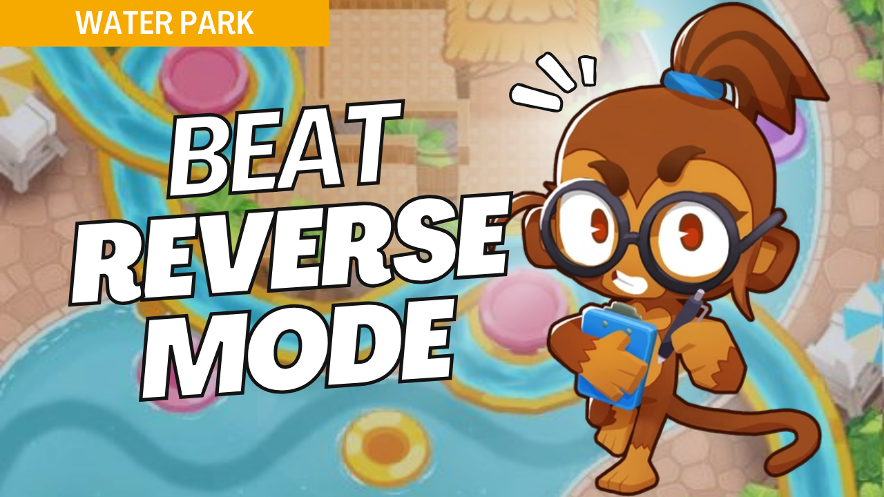 Beat Reverse mode on the Water Park map in Bloons TD 6 with this efficient guide. Water Park’s blend of land and water paths becomes more complex in Reverse mode, demanding strategic tower placements. Use this guide to set up an effective defense and clear Water Park’s reverse path smoothly.