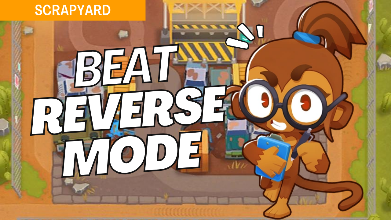 Complete Reverse mode on the Scrapyard map in Bloons TD 6 with this expert guide. Scrapyard’s industrial paths reverse, requiring fresh tower strategies to navigate each wave. Follow these setups to clear Scrapyard in Reverse mode and build your BTD6 expertise.