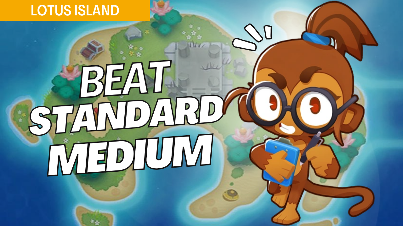 Conquer the Medium difficulty on Lotus Island in Bloons TD 6 with this strategic guide. Learn effective tower placements and upgrades for Lotus Island in standard mode to complete each round with confidence.