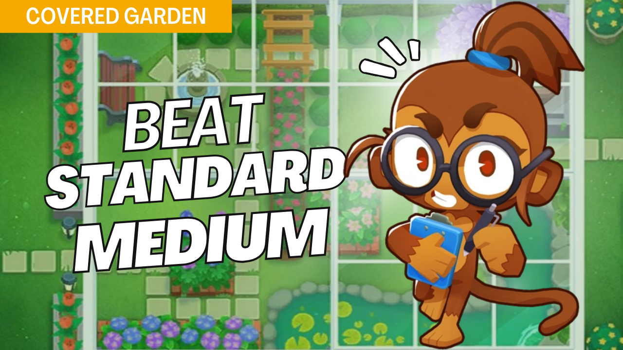 Beat the Medium difficulty on the Covered Garden map in Bloons TD 6 with this detailed strategy guide. Covered Garden’s intricate design calls for precise tower placements and upgrades to achieve victory in standard mode. This guide provides step-by-step instructions for navigating the unique layout of Covered Garden, enabling you to complete each round smoothly. Clear Covered Garden on Medium and build a solid foundation for tackling other BTD6 maps.