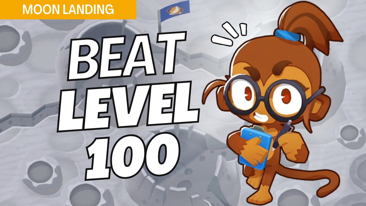 Beat Level 100 on Hard difficulty on the Moon Landing map in Bloons TD 6 with this advanced guide. Moon Landing’s lunar terrain and unique layout require strategic tower placements and upgrades to manage high-level bloons. Follow these expert tactics to conquer Level 100 on Moon Landing and boost your BTD6 gameplay.