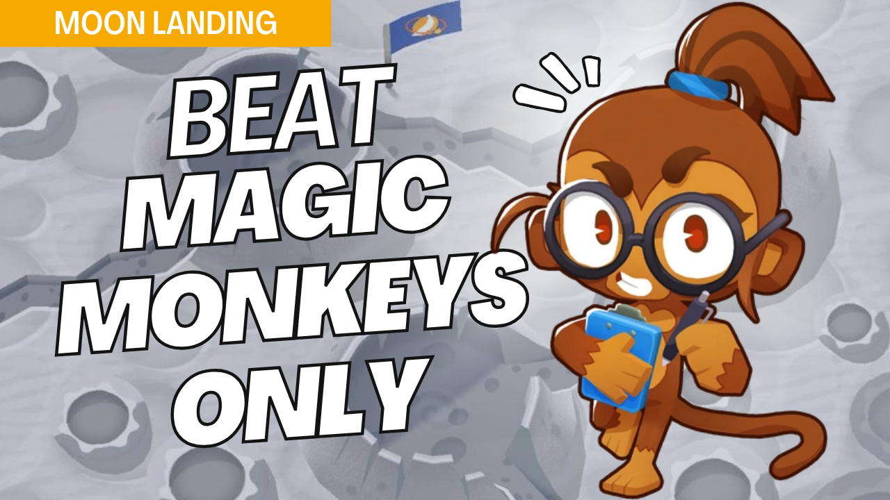 Conquer Magic Monkeys Only mode on the Moon Landing map in Bloons TD 6 using this focused guide. Moon Landing’s lunar paths demand well-placed magic towers to handle relentless bloons. This guide provides effective tower setups to clear each wave and succeed in Magic Monkeys Only mode on Moon Landing.