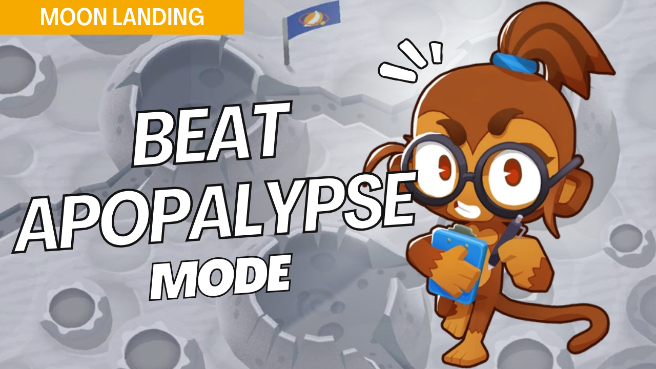 Conquer Apopalypse mode on the Moon Landing map in Bloons TD 6 with this optimized guide. Moon Landing’s lunar terrain demands smart tower placements to control relentless bloon waves. This guide provides effective strategies to handle each wave and achieve success on Moon Landing in Apopalypse mode.