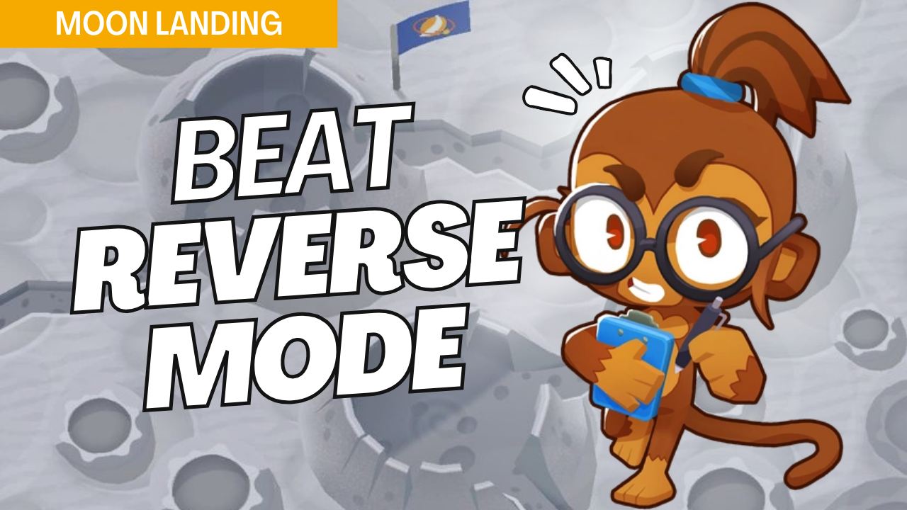 Win Reverse mode on the Moon Landing map in Bloons TD 6 with this specialized guide. Moon Landing’s unique lunar path reverses, making tower placements crucial for controlling bloons. This guide provides optimal setups to navigate Moon Landing in Reverse mode and clear each wave.
