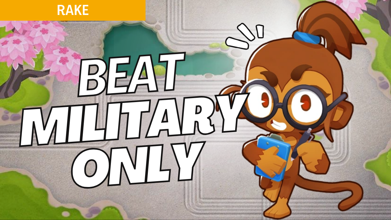 Master Military Only mode on the Rake map in Bloons TD 6 with this targeted guide. Rake’s split paths require carefully positioned military towers to control bloons effectively. This guide provides optimal strategies for clearing each wave on Rake, ensuring success in Military Only mode.
