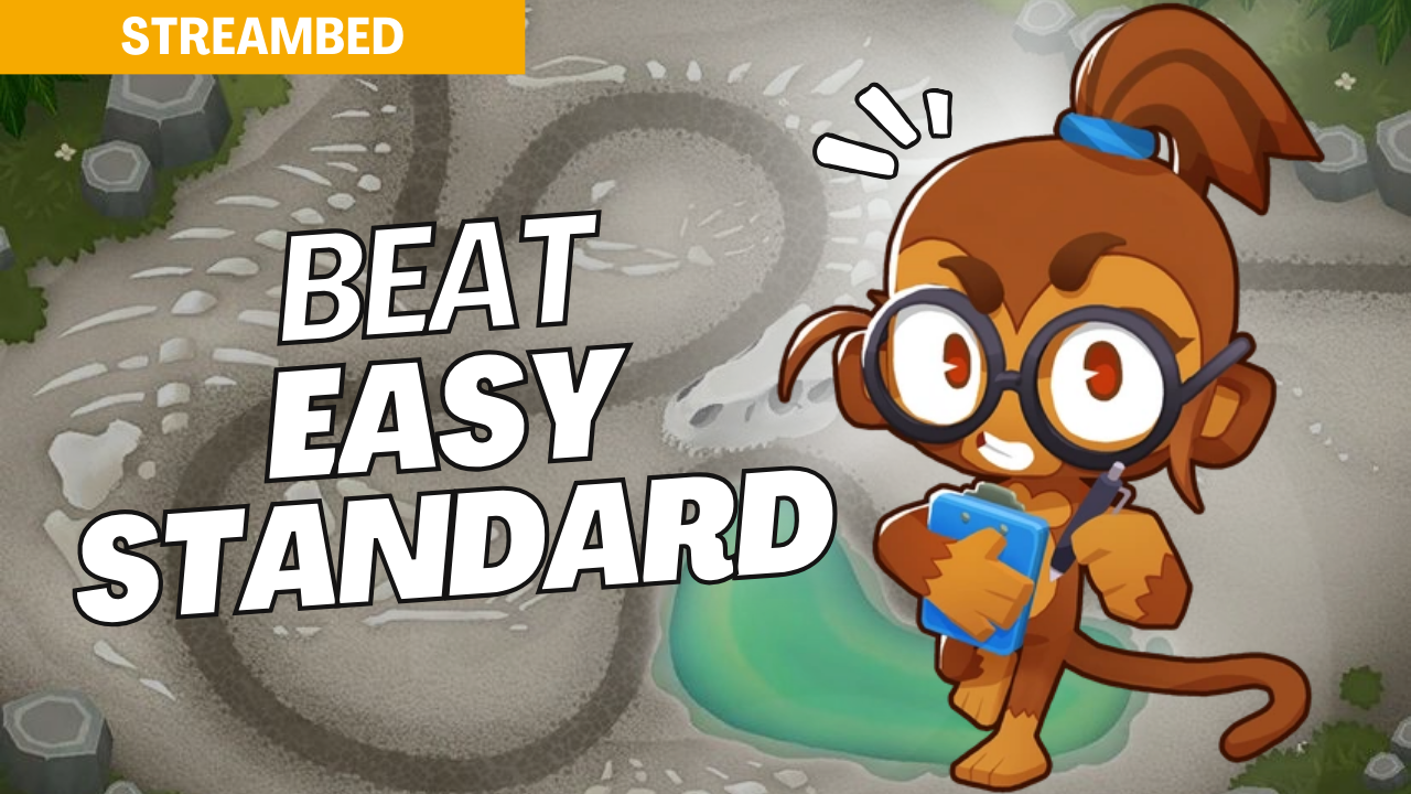 Kick off your Bloons TD 6 journey with this Easy mode guide for the Streambed map. Our tips and tower placement strategies are designed to help you clear each round on Streambed with ease, giving you a solid start in standard mode. The Streambed map is a perfect place to hone your skills and build your tower defense expertise.