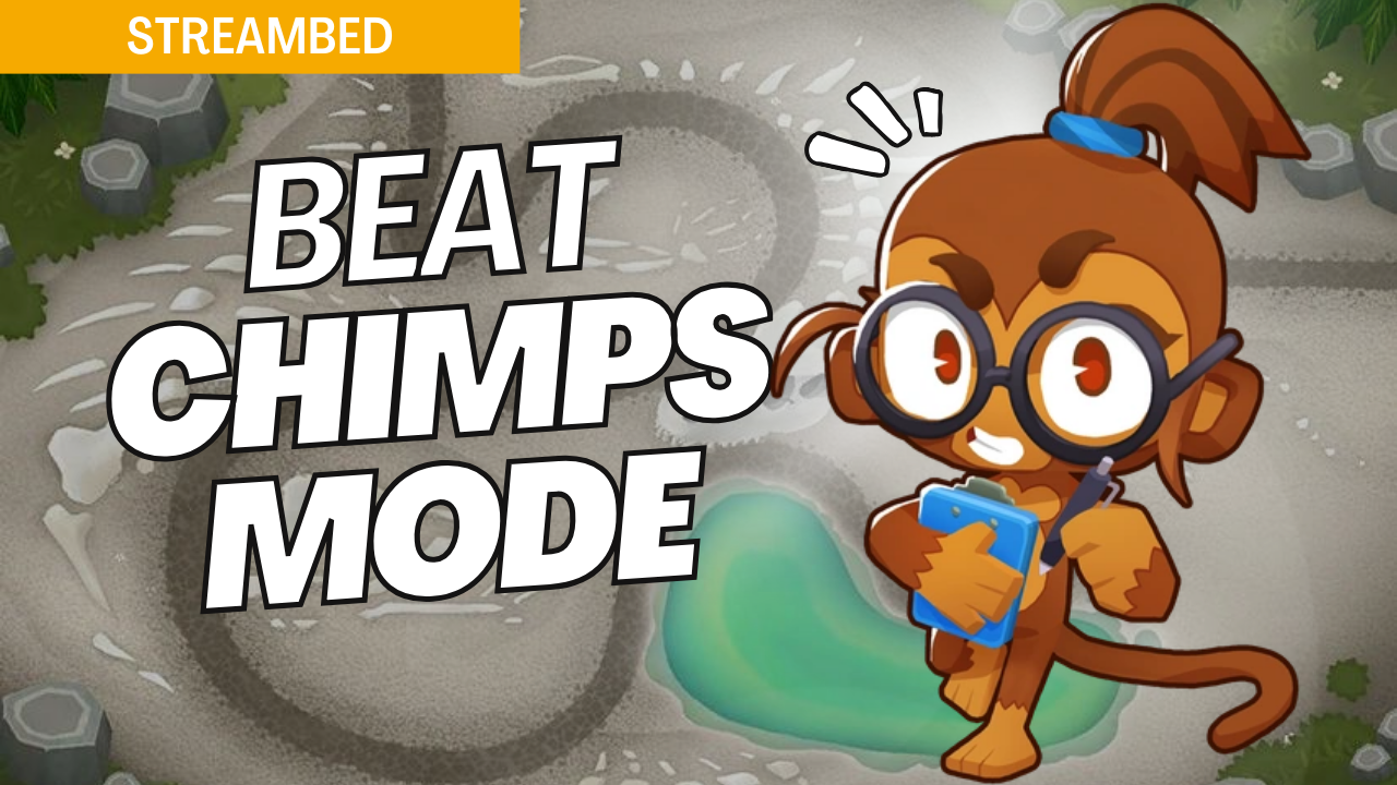 Learn how to conquer the CHIMPS mode on the Streambed map in Bloons TD 6 with this detailed strategy guide. Discover optimal tower placements, upgrades, and tactics to achieve victory without losing a single life. Perfect for players seeking a reliable approach to mastering CHIMPS on this challenging BTD6 map.