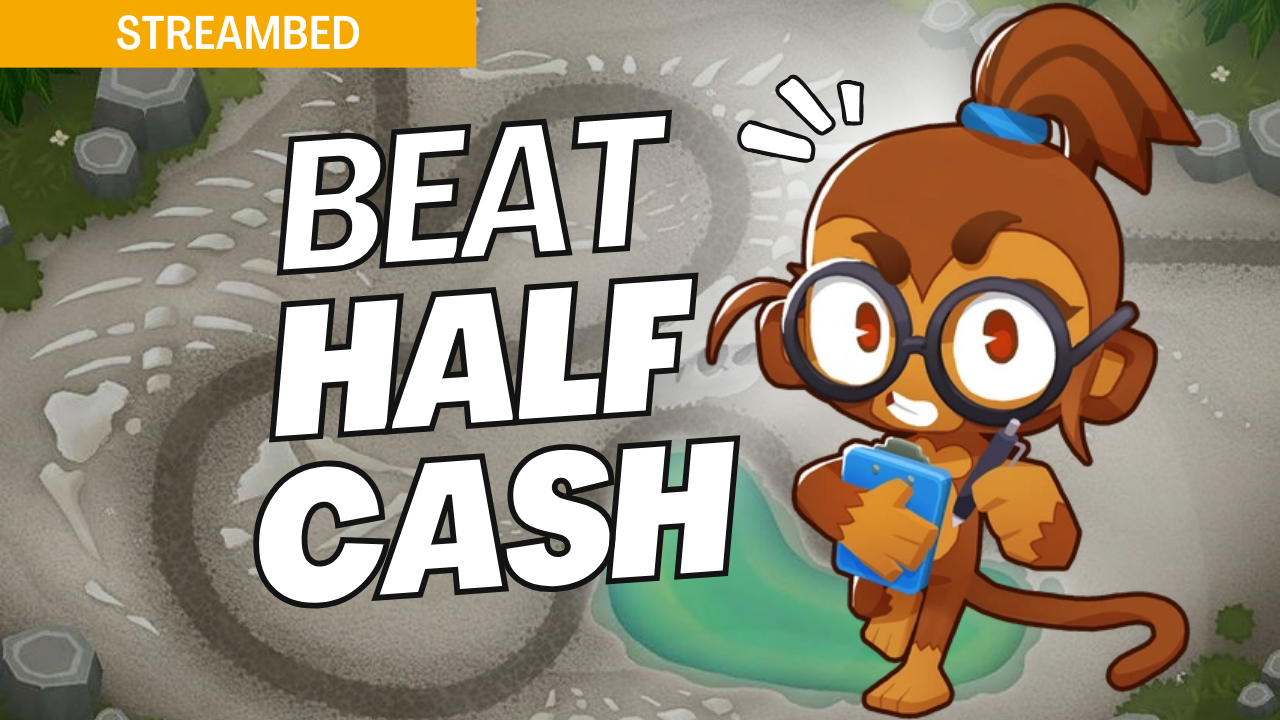 Beat Half Cash mode on the Streambed map in Bloons TD 6 with this practical guide. Streambed’s water-focused layout demands strategic and cost-effective tower placements to manage bloons on a tight budget. Follow this guide for reliable setups in Half Cash mode on Streambed.