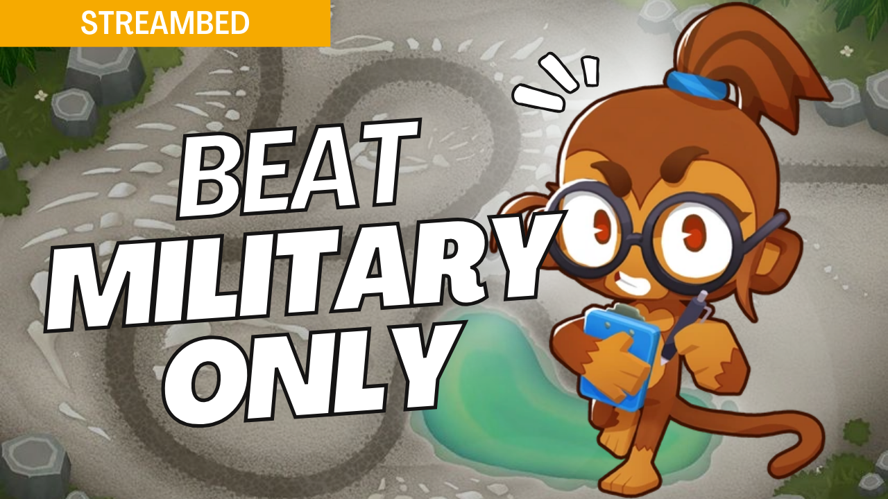 Win Military Only mode on the Streambed map in Bloons TD 6 using this detailed guide. Streambed’s water-heavy layout demands thoughtful military tower placements for optimal coverage. Follow this guide to handle each wave smoothly and secure victory on Streambed in Military Only mode.