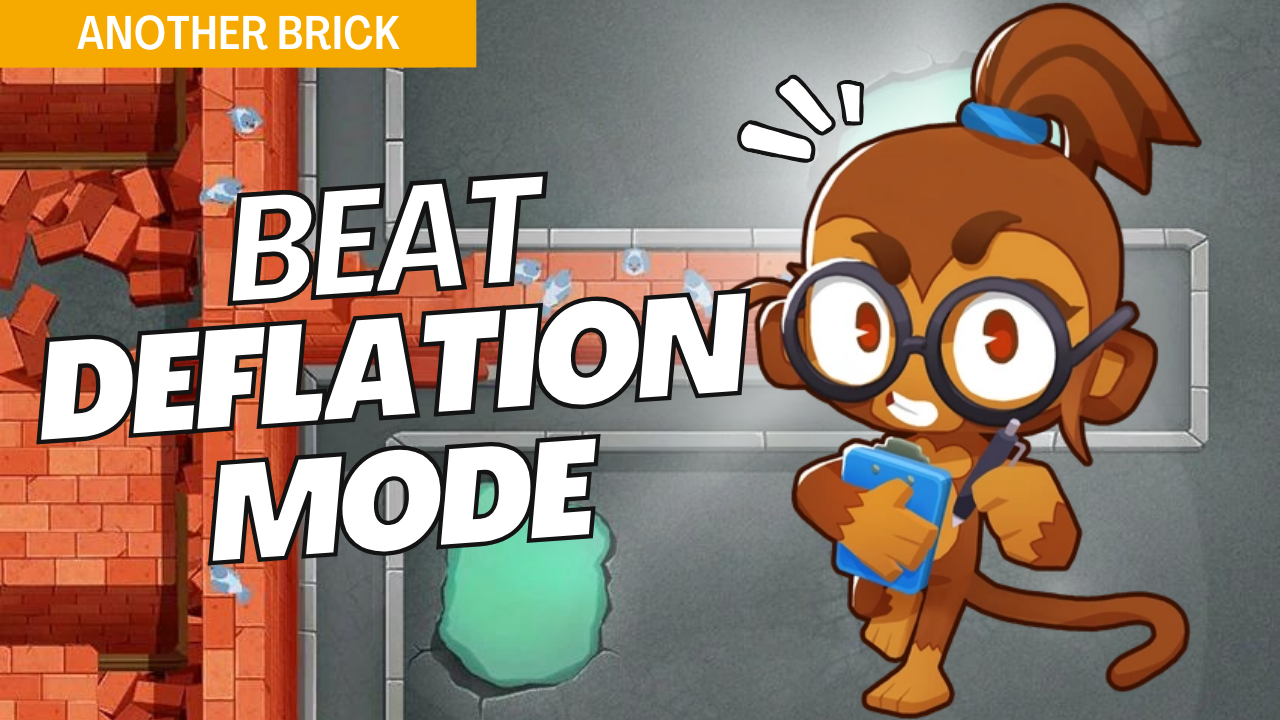 Master Deflation on Another Brick by maximizing limited starting cash. This guide provides essential tower placements to handle all bloon waves without additional income, ensuring a stable defense throughout Deflation mode on Another Brick.