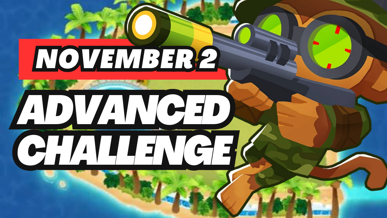 BTD6 November 2, 2024 Daily Advanced Challenge! Discover top strategies to conquer this challenging daily quest and get tips for passing tough levels. Explore the latest guide and insights for Bloons TD 6!