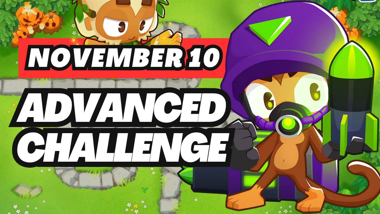 BTD6 November 10, 2024 Daily Advanced Challenge! Discover top strategies to conquer this challenging daily quest and get tips for passing tough levels. Explore the latest guide and insights for Bloons TD 6!