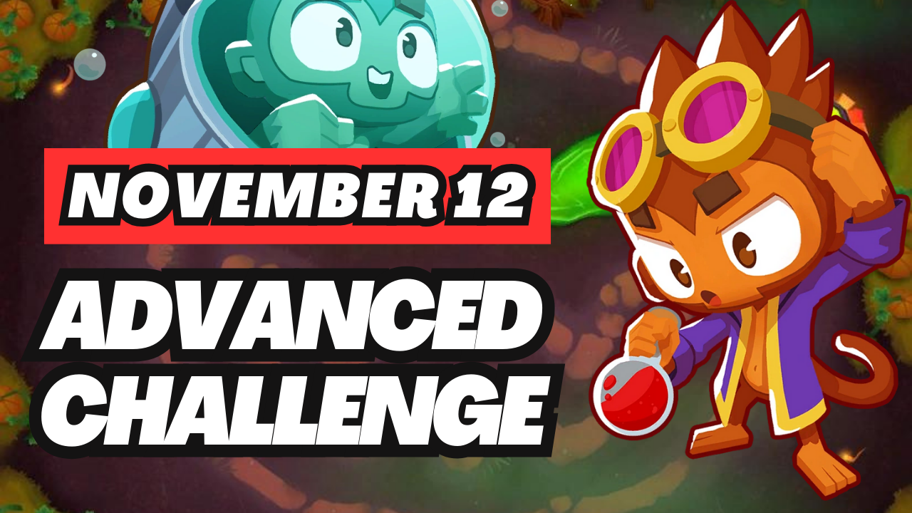 BTD6 November 12, 2024 Daily Advanced Challenge! Discover top strategies to conquer this challenging daily quest and get tips for passing tough levels. Explore the latest guide and insights for Bloons TD 6!