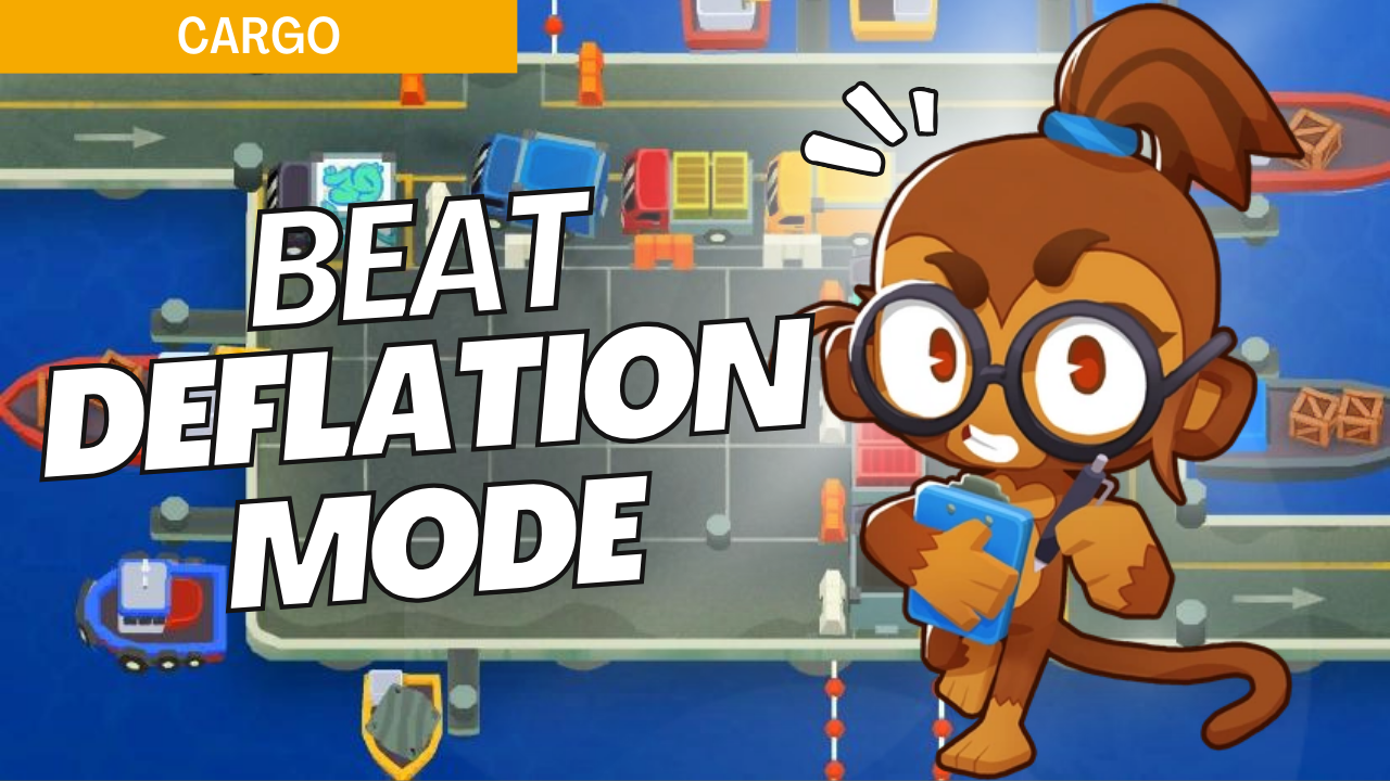 Master Deflation on Cargo by maximizing limited starting cash. This guide provides key tower placements to handle all bloon waves without additional income, ensuring a solid defense in Deflation mode on Cargo.