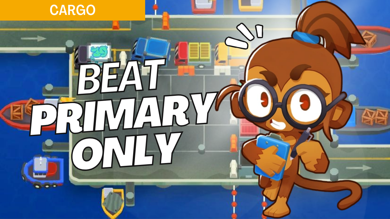 Win Primary Only on Cargo using only primary towers. Cargo’s tight paths demand precise placements, and this guide offers optimized setups to handle each wave effectively, securing victory with primary towers.