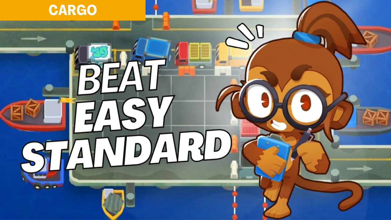 Conquer Easy mode on Cargo with this foundational setup. Cargo’s ship layout requires strategic tower placements to navigate the pathways effectively. Use this guide to optimize your defense and complete the map with ease.