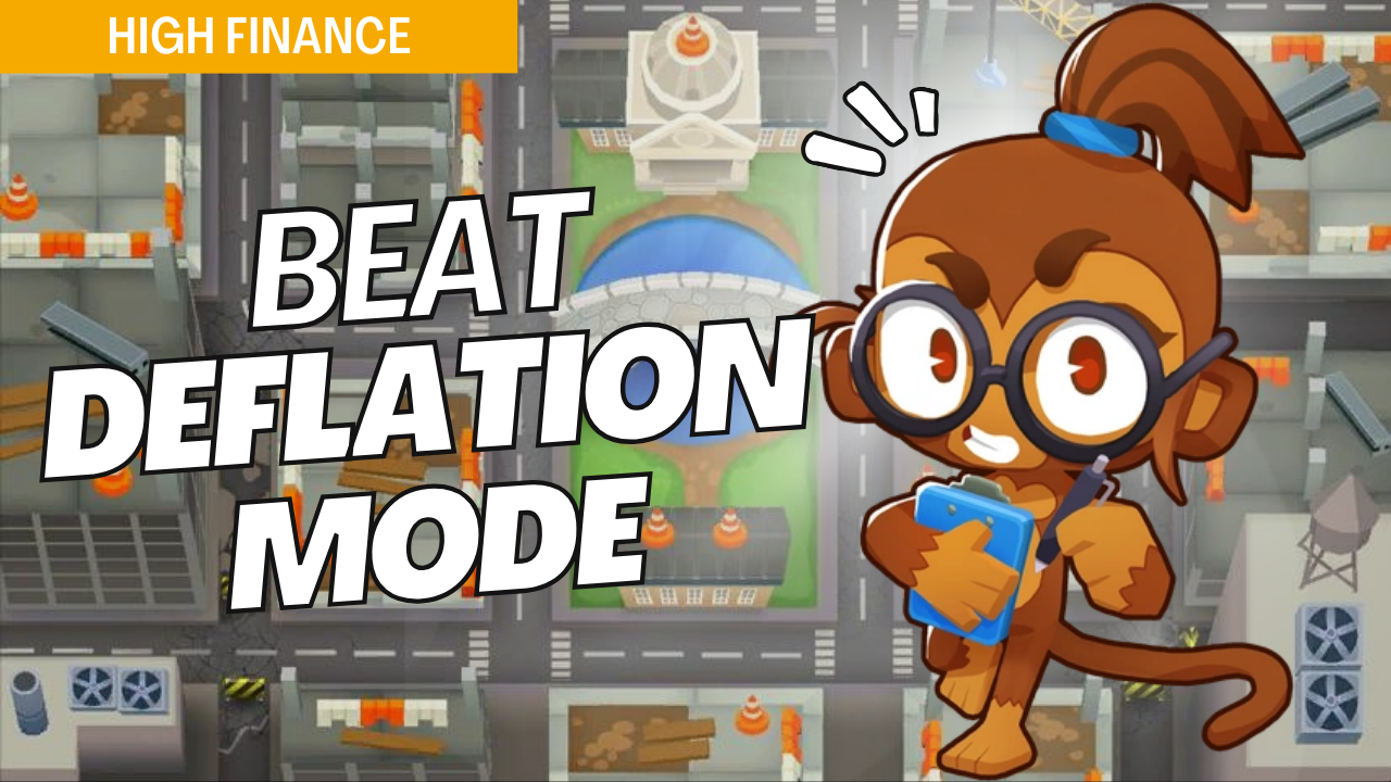 Master Deflation on High Finance by maximizing limited starting cash. This guide provides essential tower placements to handle all bloon waves without additional income, ensuring a reliable defense in Deflation mode on High Finance.