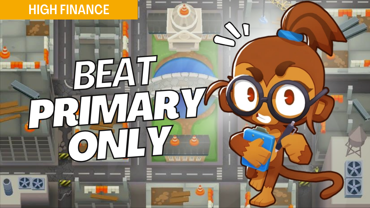 Win Primary Only on High Finance using only primary towers. The unique levels and pathways make tower choice critical, and this guide offers optimized setups to control each wave effectively with primary towers.