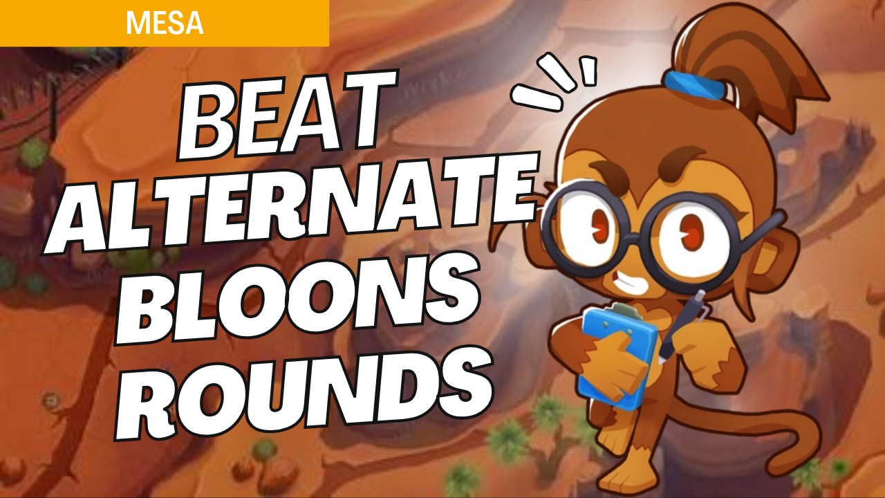Master Alternate Bloons Rounds on Mesa with this comprehensive strategy. Diverse bloon types require a balanced defense, and this guide offers optimized setups to manage all waves effectively on Mesa.