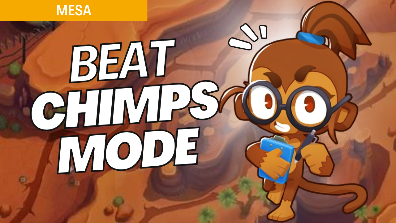 Win CHIMPS on Mesa with this all-or-nothing strategy. No continues, extra lives, or income make every decision crucial. This guide provides precise placements and upgrades to tackle each wave, ensuring victory on Mesa in CHIMPS mode.