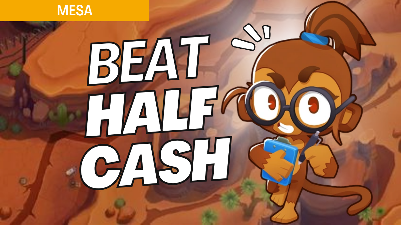 Conquer Half Cash on Mesa with this budget-conscious approach. Limited cash flow requires careful tower choices, and this guide provides cost-effective setups to stretch each dollar and ensure victory in Half Cash mode.