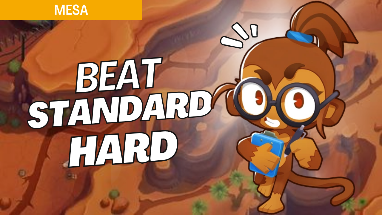 Win Hard mode on Mesa with well-planned tower placements and upgrades. This guide provides budget-focused setups to tackle the tougher bloon waves and ensure a reliable defense on Mesa.