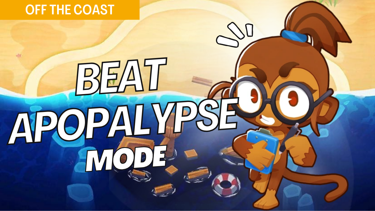 Survive Apopalypse on Off The Coast with this high-efficiency strategy. The nonstop bloon waves in Apopalypse mode make tower placements essential, and this guide provides setups to handle continuous bloon pressure on Off The Coast.