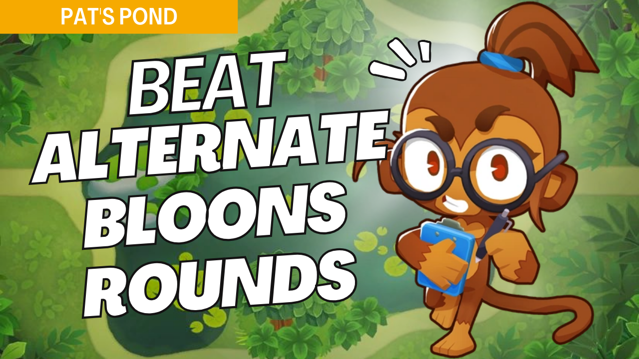 Master Alternate Bloons Rounds on Pat's Pond with this balanced approach. The variety of bloon types requires versatile defenses, and this guide offers optimized setups to manage each wave effectively on Pat's Pond.