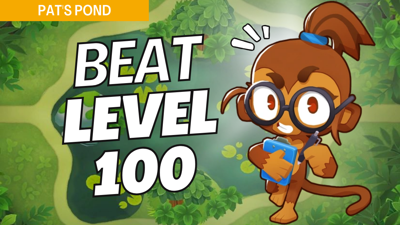 Conquer Pat's Pond beyond Level 100 in Hard mode with this advanced strategy. Extended rounds on this water-heavy map require adaptable placements, and this guide provides the setups needed to push past Level 100 successfully.