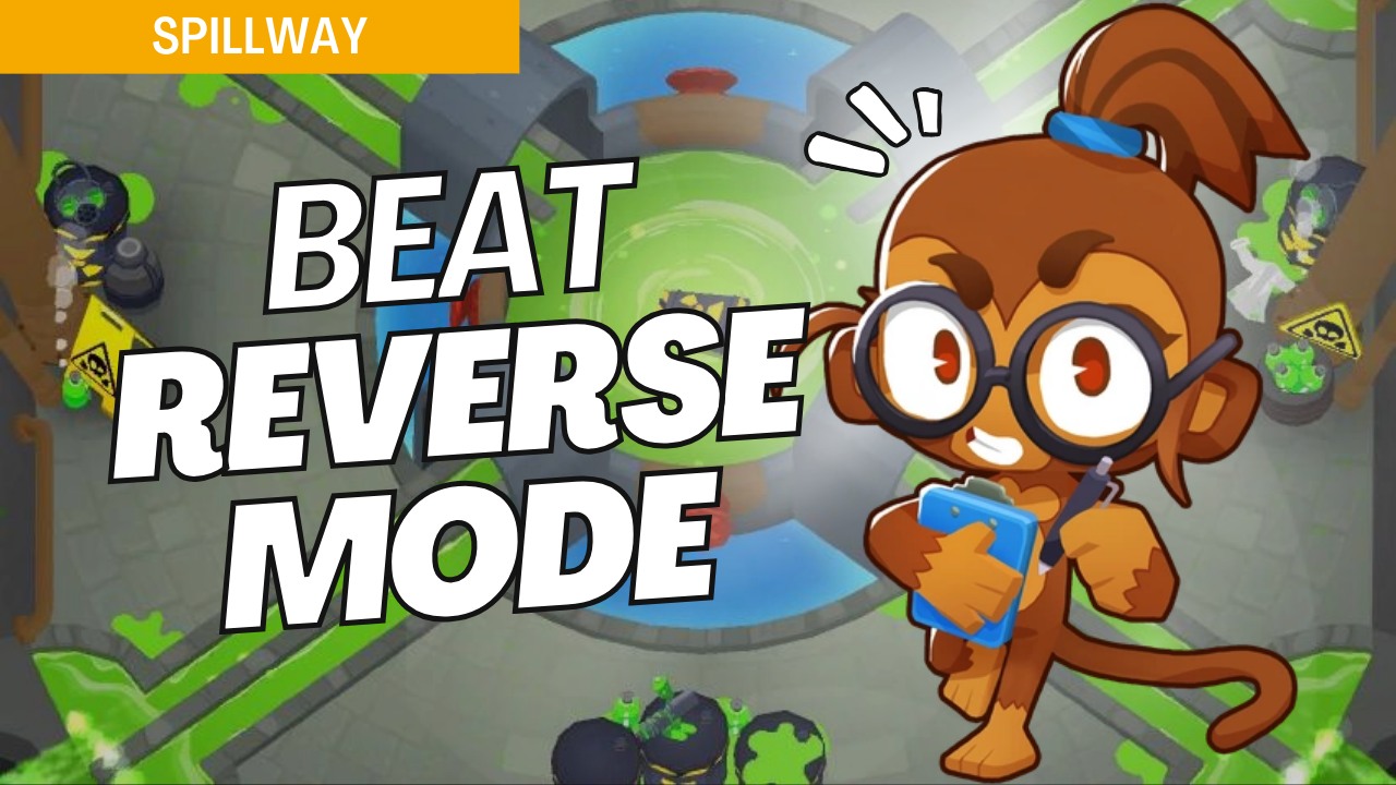 Complete Reverse mode on Spillway by adapting to the reversed path. Spillway’s layout requires adjusted tower placements in Reverse mode, and this guide offers key setups to handle the waves in the opposite direction.