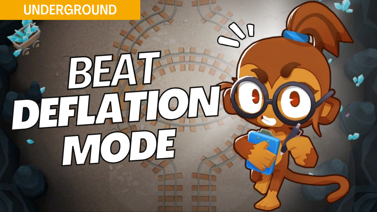 Master Deflation on Underground by making the most of limited starting cash. This guide provides essential tower placements to manage all bloon waves without additional income, ensuring a stable defense throughout Deflation mode on Underground.