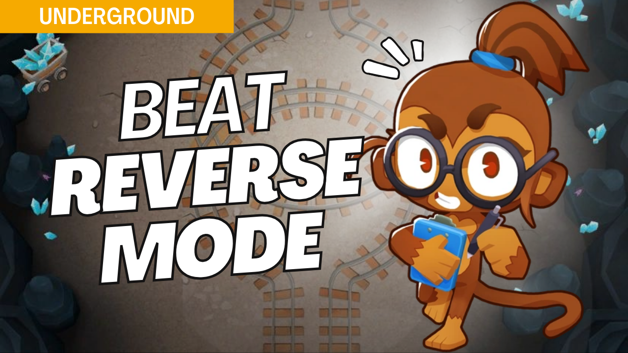 Complete Reverse mode on Underground by adjusting for the reversed path. Underground’s layout requires specific adjustments in Reverse mode, and this guide provides key placements to handle the waves from the opposite direction.