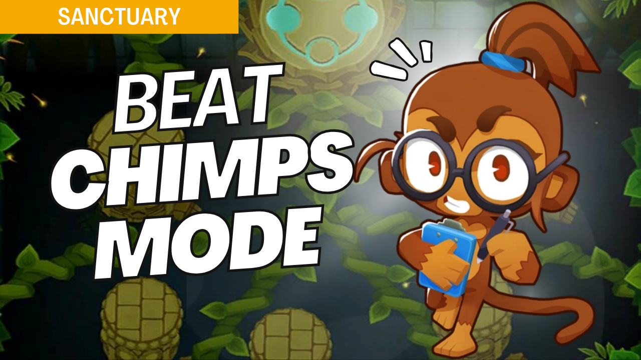 Win CHIMPS on Sanctuary with this all-or-nothing strategy. No continues, extra lives, or income make every decision critical in CHIMPS mode. This guide provides exact placements and upgrades to tackle each wave, ensuring victory on Sanctuary in CHIMPS mode.