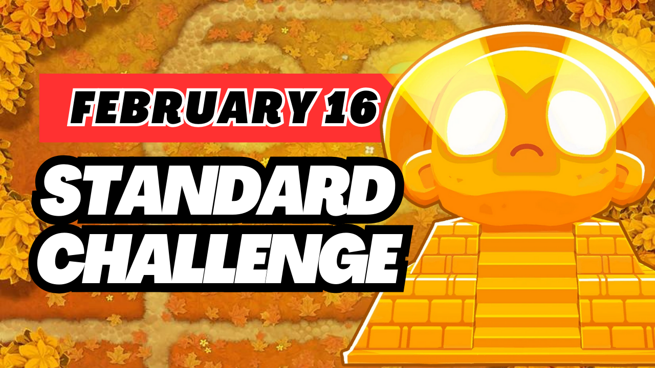 BTD6 February 16, 2025 Daily Standard Challenge! Discover top strategies to conquer this challenging daily quest and get tips for passing tough levels. Explore the latest guide and insights for Bloons TD 6!