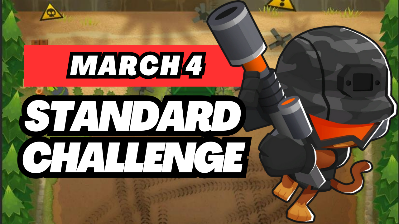 BTD6 March 4, 2025 Daily Standard Challenge! Discover top strategies to conquer this challenging daily quest and get tips for passing tough levels. Explore the latest guide and insights for Bloons TD 6!