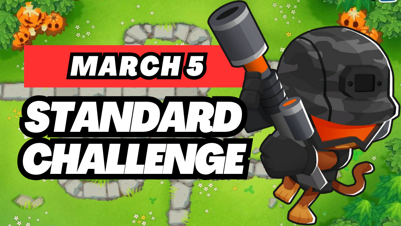 BTD6 March 5, 2025 Daily Standard Challenge! Discover top strategies to conquer this challenging daily quest and get tips for passing tough levels. Explore the latest guide and insights for Bloons TD 6!
