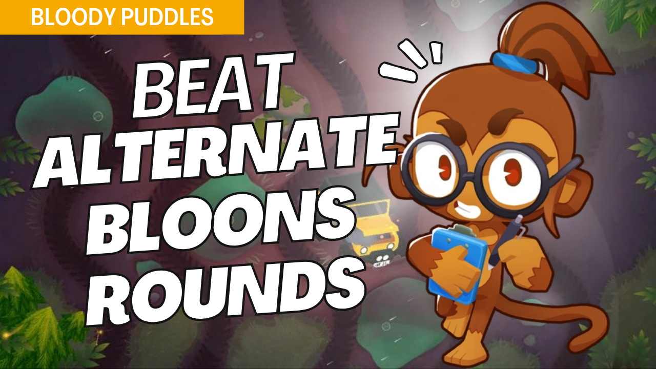 Master Alternate Bloons Rounds on Bloody Puddles with this balanced strategy. Diverse bloon types require versatile defenses, and this guide provides optimized setups to handle each wave on Bloody Puddles effectively.