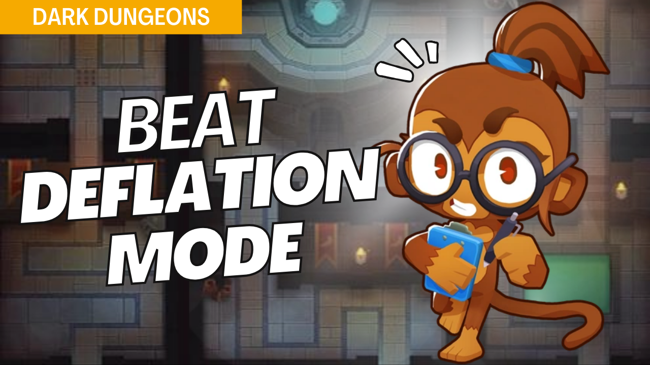 Master Deflation on Dark Dungeons by making the most of limited starting cash. This guide offers essential tower placements to handle all bloon waves without additional income, ensuring a stable defense in Deflation mode on Dark Dungeons.