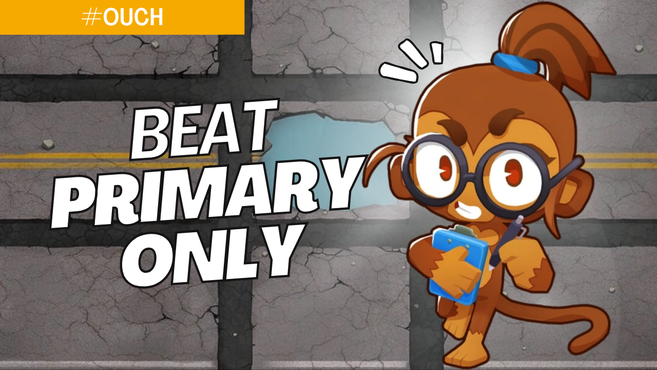 Win Primary Only on #Ouch using only primary towers. #Ouch’s extensive paths make tower choice critical, and this guide provides optimized setups to handle each wave effectively and secure victory with primary towers.