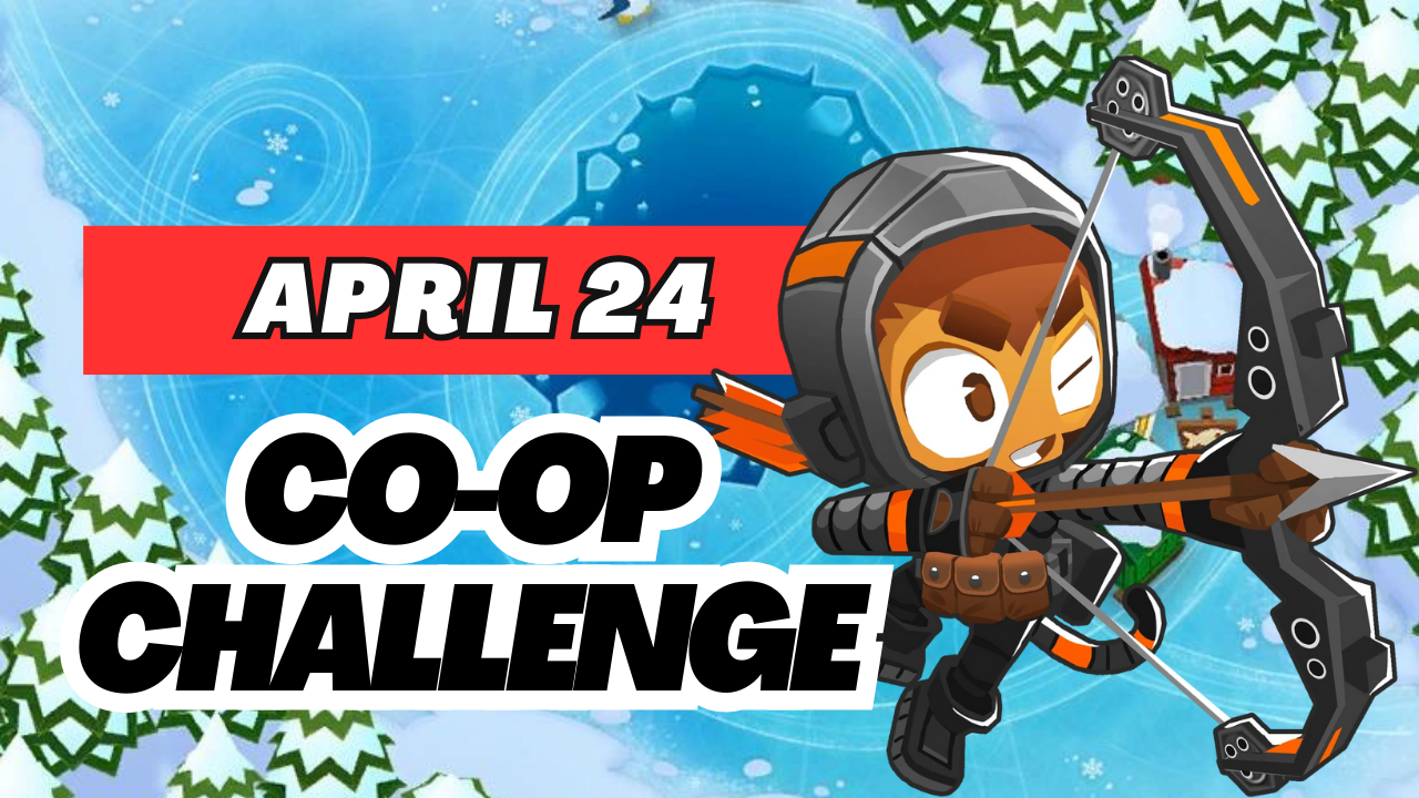 BTD6 April 24, 2025 Daily CO-OP Challenge! Discover top strategies to conquer this challenging daily quest and get tips for passing tough levels. Explore the latest guide and insights for Bloons TD 6!