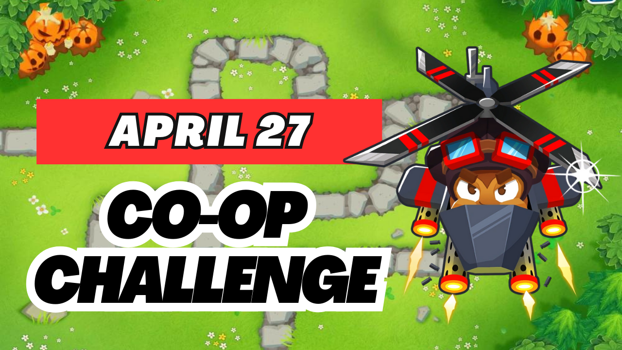 BTD6 April 27, 2025 Daily CO-OP Challenge! Discover top strategies to conquer this challenging daily quest and get tips for passing tough levels. Explore the latest guide and insights for Bloons TD 6!