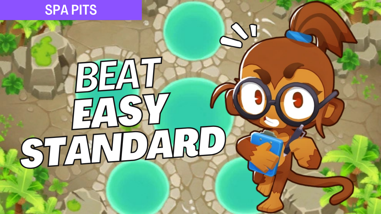 Clear Easy mode on Spa Pits with smooth tower placements and minimal upgrades. This guide walks you through dependable setups to handle the straightforward bloon waves on this refreshing, symmetric map layout.