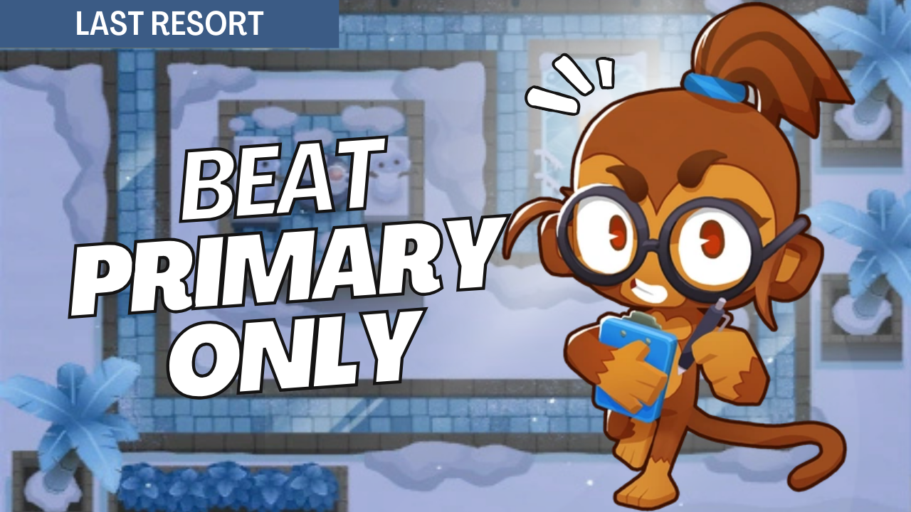 Win Primary Only on Last Resort using exclusively primary towers. The map’s clear and open pathways make tower choice critical. Follow this guide for optimized setups that maximize the strength of primary towers against every wave.