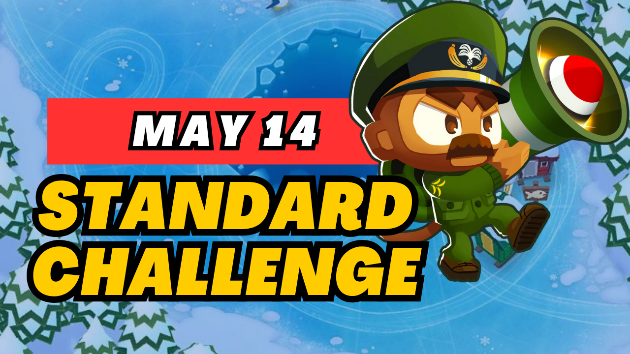 BTD6 May 14, 2025 Daily Standard Challenge! Discover top strategies to conquer this challenging daily quest and get tips for passing tough levels. Explore the latest guide and insights for Bloons TD 6!