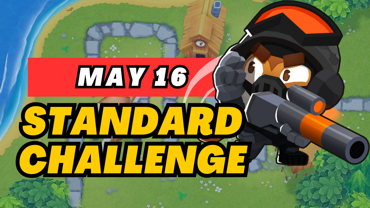 BTD6 May 16, 2025 Daily Standard Challenge! Discover top strategies to conquer this challenging daily quest and get tips for passing tough levels. Explore the latest guide and insights for Bloons TD 6!