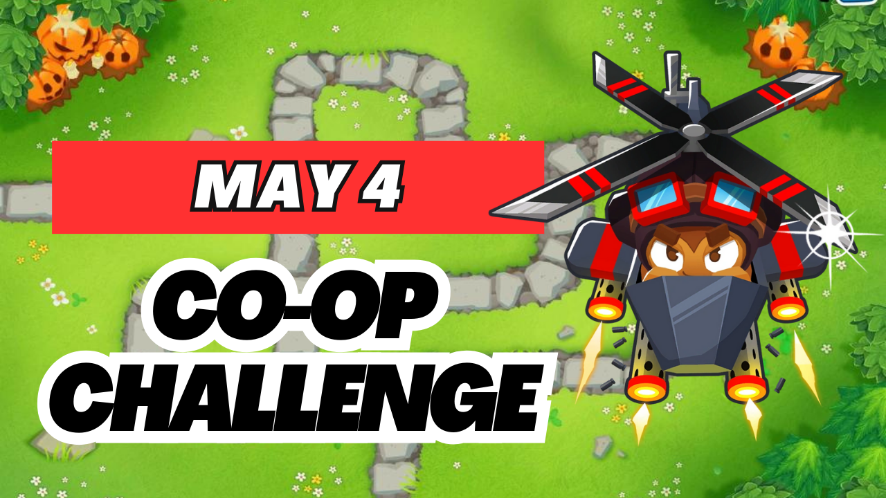 BTD6 May 4, 2025 Daily CO-OP Challenge! Discover top strategies to conquer this challenging daily quest and get tips for passing tough levels. Explore the latest guide and insights for Bloons TD 6!