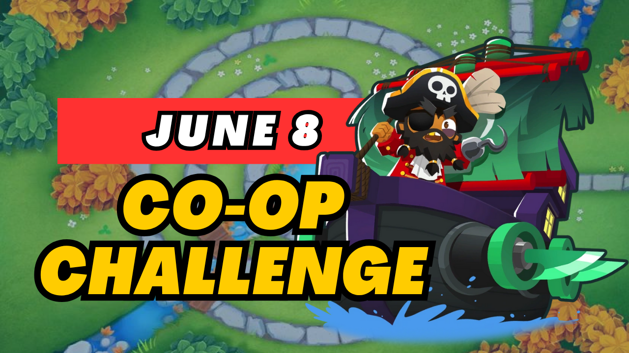 BTD6 June 8, 2025 Daily CO-OP Challenge! Discover top strategies to conquer this challenging daily quest and get tips for passing tough levels. Explore the latest guide and insights for Bloons TD 6!